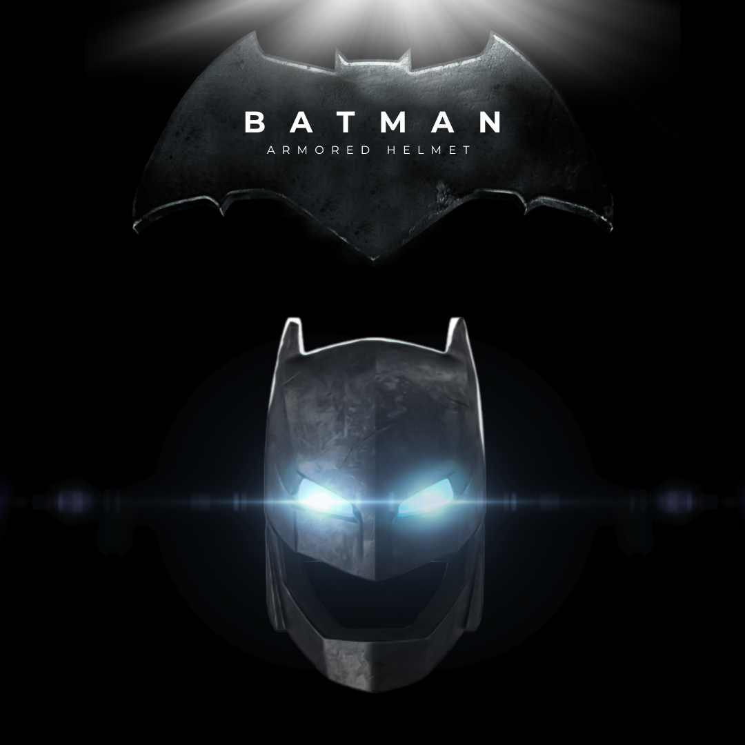 Batman Armored Mask -- Justice League Edition