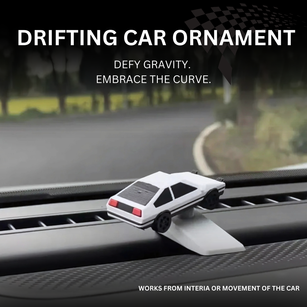 Drifting Car Interior Décor – Motion LED Dashboard Ornament