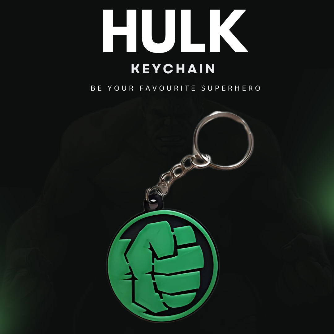 Hulk Keychain -- Avengers Smash Fist Miniature
