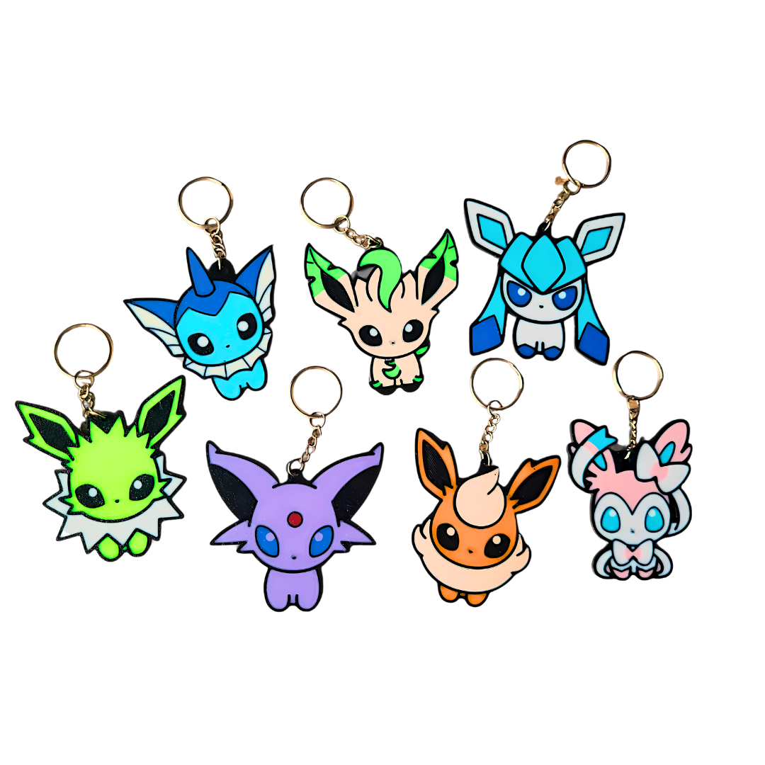 Pokémon Keychain – Pokéball & Character Mini Charm