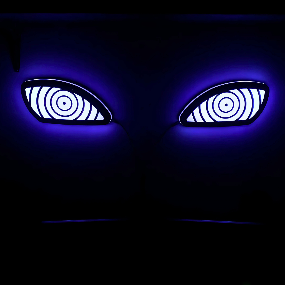 Rinnegan LED Light Box – Naruto Anime Glow Sign