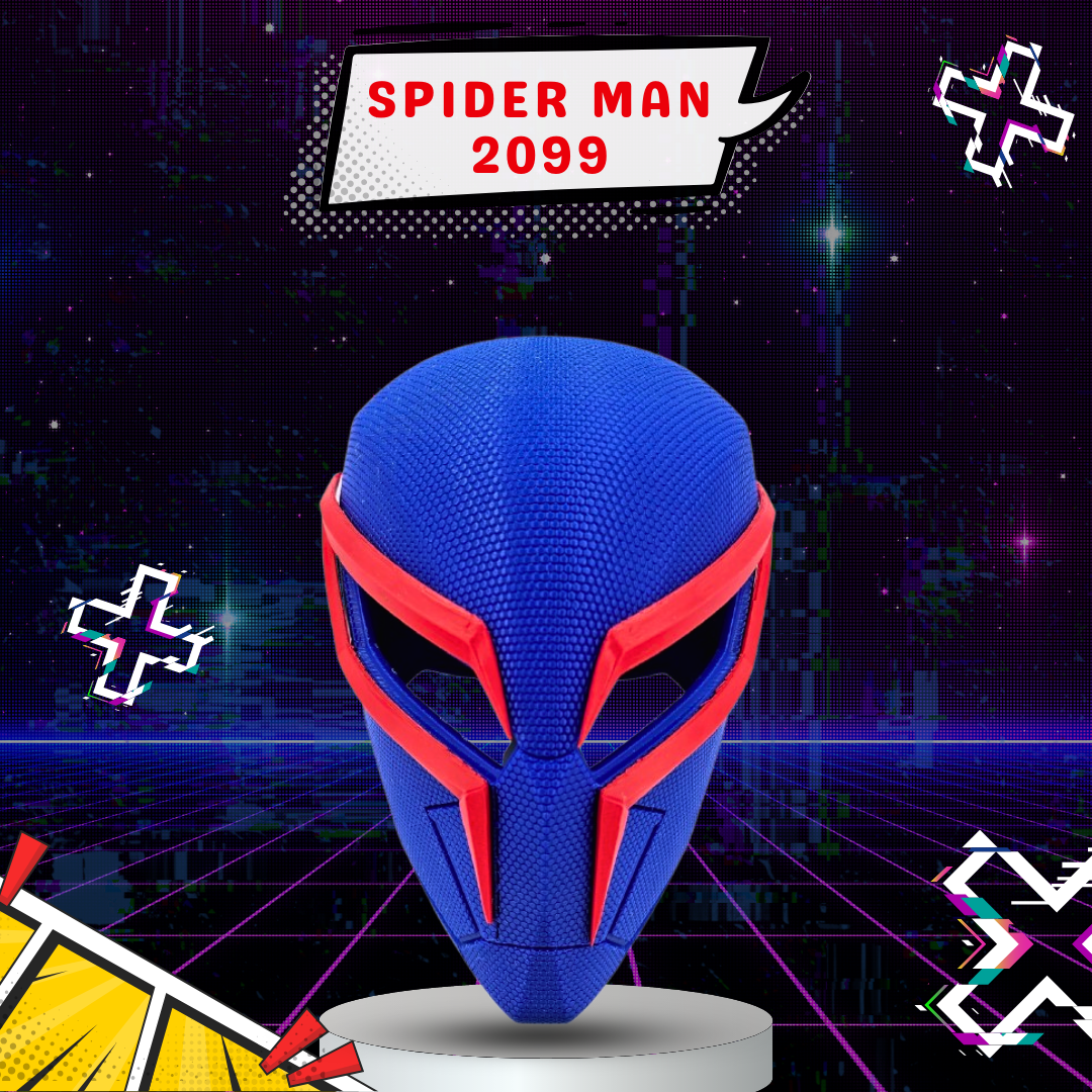 Spider-Man 2099 Mask – High-Tech Future Suit
